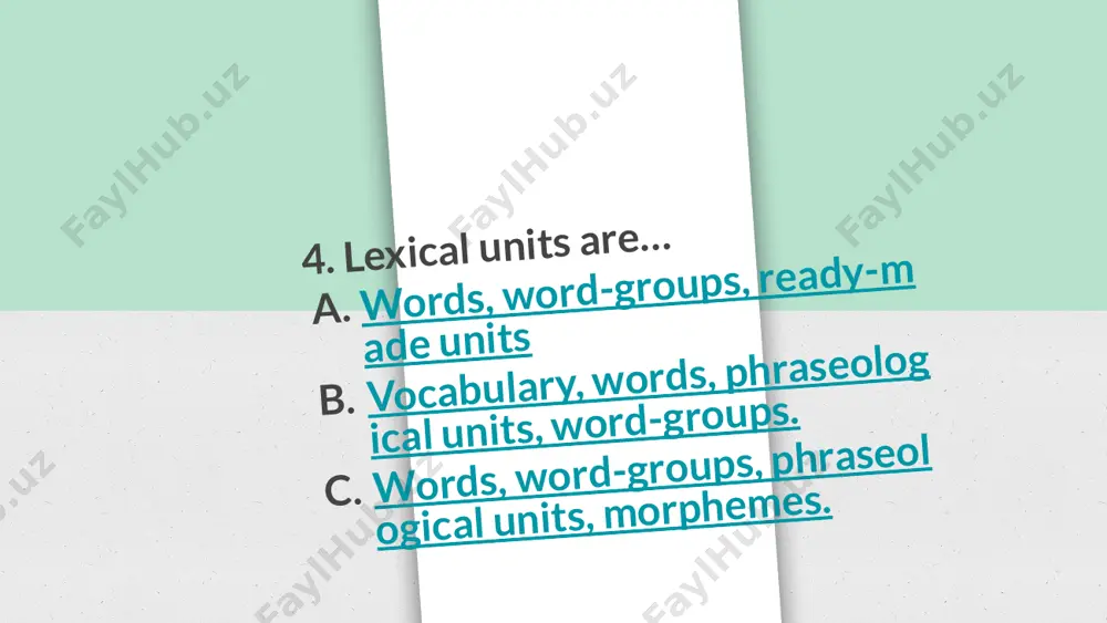 lexicology test - Page 5