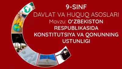 o‘zbekiston respublikasida konstitutsiya va qonunning ustunligi — PPTX
