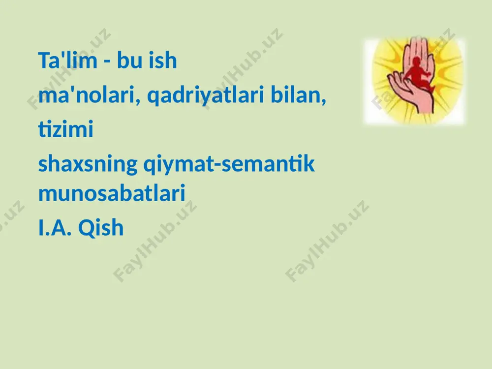 ta’lim qadriyatlari va qoidalari - Page 3
