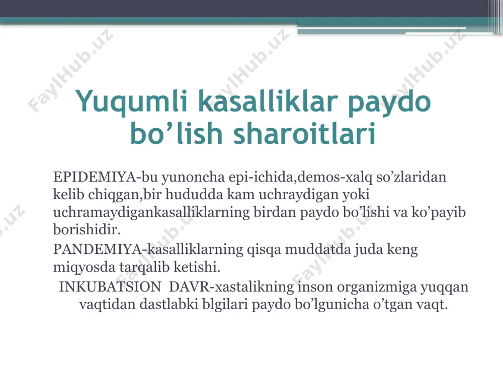 epidemiya o’choqlarining tibbiy – taktik tavsifi - Page 3