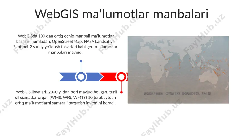 (geolokatsiya, xususiyatlar) bir vaqtning o'zida tahlil qilib, ularning geografik tarqalishini xaritalash mumkin. webgis tahlil qilish imkoniyatlari webgis xaritalash vositalari webgis xaritalash vositalari, foydalanuvchilarga 100 dan ortiq turdagi ma'lumotlar qatlamini, jumladan, yo'l tarmoqlari, yer uchastkalari va demografik ma'lumotlarni, real vaqt rejimida vizualizatsiya qilish imkonini beradi. geoprocessing funksiyalari orqali, webgis xaritalash vositalari 2000 dan ortiq nuqtalar to'plamini tahlil qilib, masofani hisoblash, tampon zonalarini yaratish va boshqa fazoviy tahlillarni amalga oshirishi mumkin. webgis xavfsizligi va maxfiyligi webgis xavfsizligini ta'minlashda 256-bitli aes shifrlash algoritmidan foydalanish ma'lumotlarning noqonuniy kirishdan himoyalanishini sezilarli darajada oshiradi va bu esa xavfsizlik darajasini yuqori ko'rsatkichlarga yetkazadi. webgis platformalarida sql in'ektsiyasi va xss kabi zaifliklarning mavjudligini muntazam ravishda tekshirish va ularni bartaraf etish, saytning buzilish xavfini sezilarli darajada pasaytiradi, bu esa ma'lumotlarning o'g'irlanishi ehtimolini minimallashtiradi. e'tiboringiz uchun rahmat @taqdimot_robot image4.jpg image5.jpg image6.jpg image7.jpg image8.jpg image9.jpg image10.jpg image11.jpg image12.jpg image13.jpg image14.jpg image1.jpeg image2.jpeg