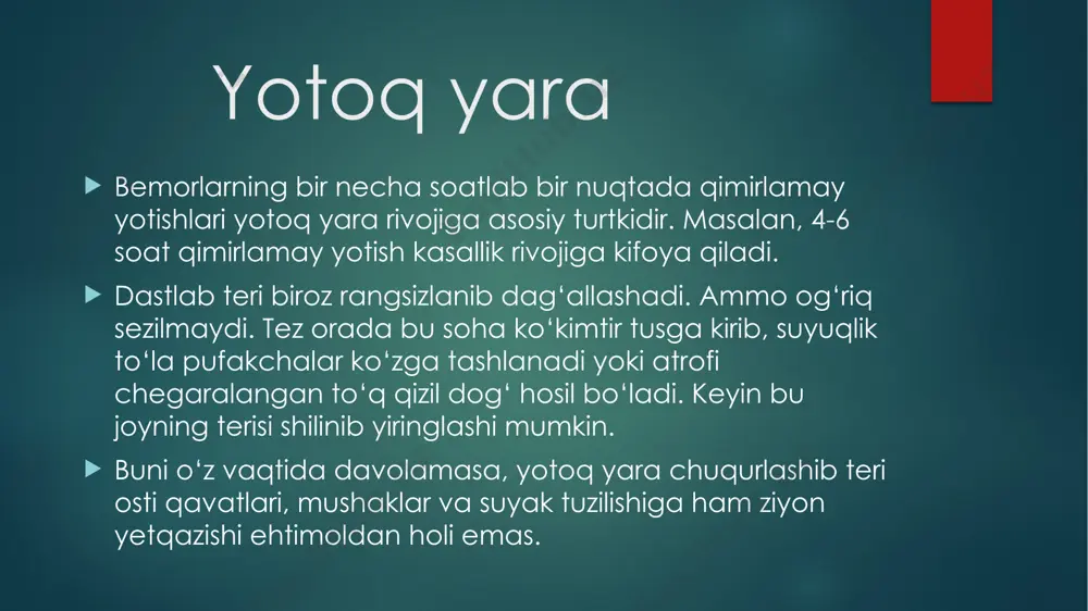 yotoq yara davolash rejasi - Page 4