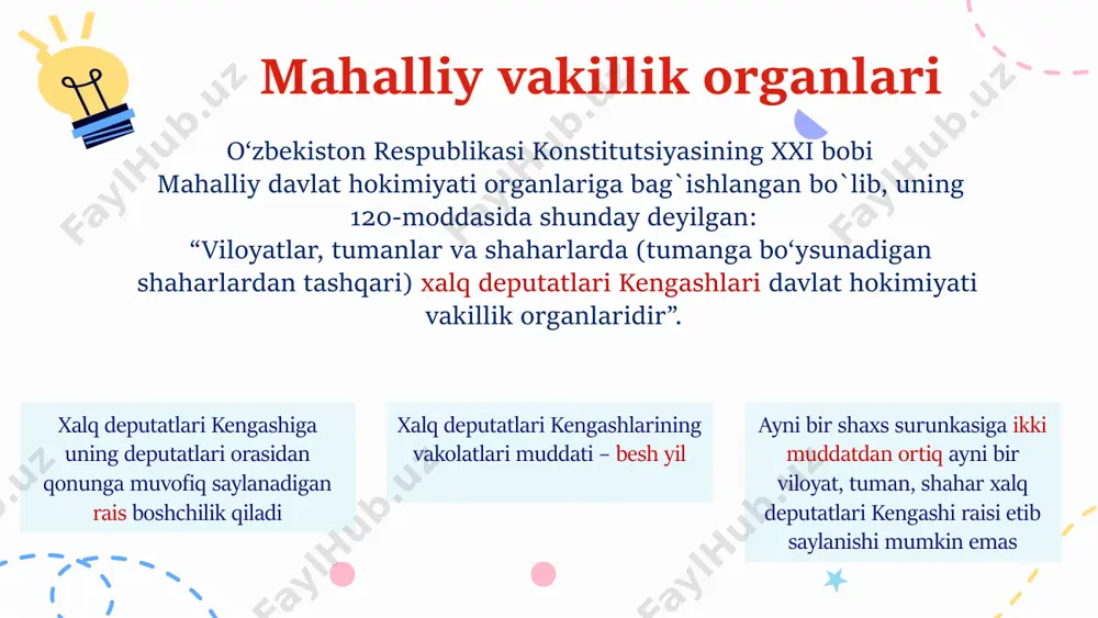 davlat va huquq asoslari - mahalliy davlat hokimiyati - Page 5