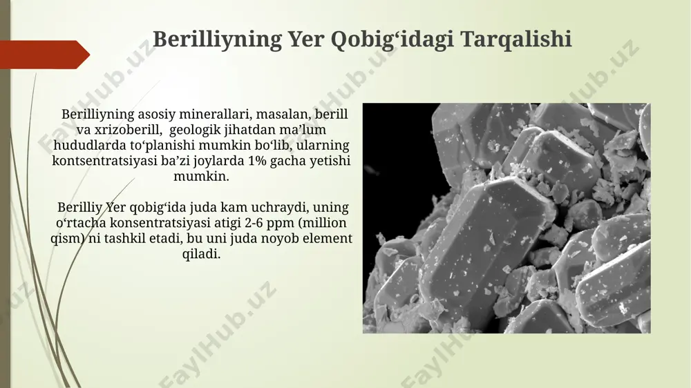 berilliy va uning birikmalari - Page 3