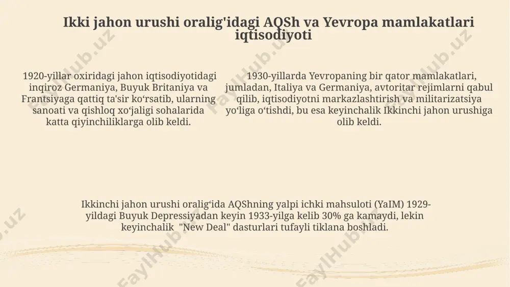 ikki jahon urushi oralig'idagi aqsh va yevropa mamlakatlari siyosati - Page 5