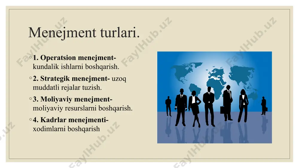 menejment va menejer tushunchasi mazmuni - Page 4