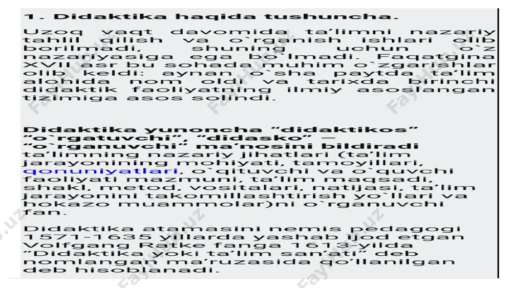 didaktika pedagogik taʼlim - Page 3