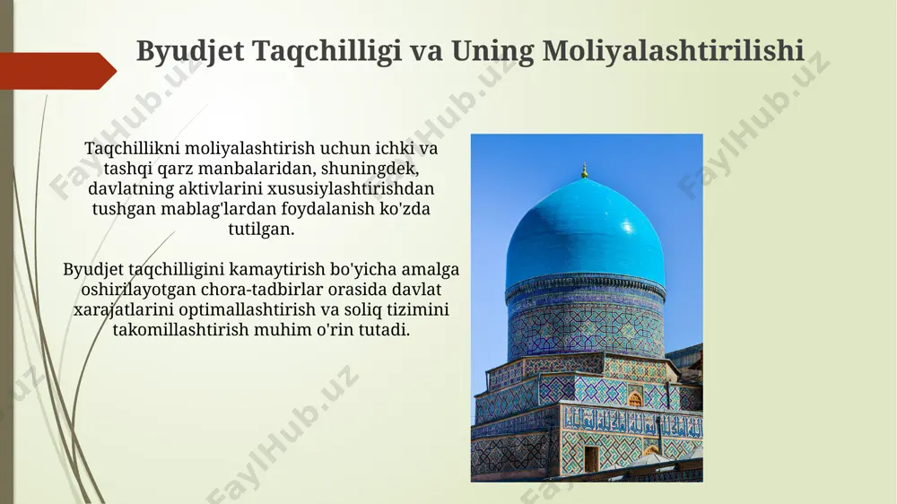 davlat byudjeti. òzbekiston respublikasi davlat byudjeti - Page 5