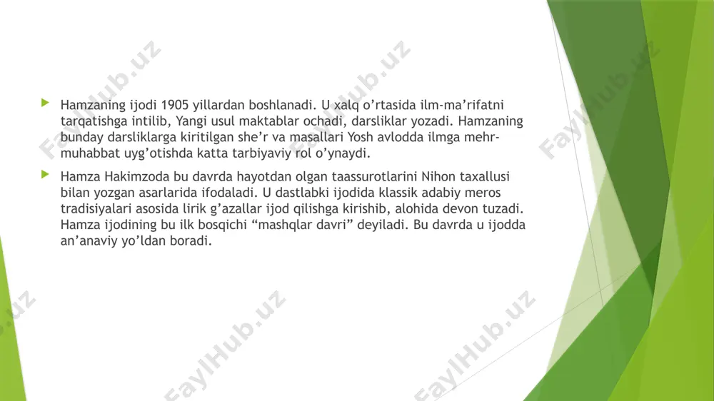 ni olub berasiz-da, xotirjam qilasiz, bo'lmasa, oxirida biror dilsiyohlik bo'ladurgan darajalarg'a ham ehti­moli bor deb, xulosa, nima bilan targ'ib bo'lsa, qilub o'tdim. ammo, boy afandi, o'zingiz fe'llarini bilasiz, hech bir xohish qilmadilar. abdiqodirboy. endi boy afandini gaplari shuki, men el-xalq ■chida xo'b yaxshi obro', shuhrat topgan kishi, bir ho'qandgagina ernas, mana, buxoro, samarqand, bir tarafi qashqar degandek, hamrna joyga ovozamiz ketgan. endi birtagina o'g'u boisa, mana o'zini to'y qilganimga o'n-o'n besh yil bo'lub qoldi. mana bu ikkinchi to'yi, axir bir durustroq, ovzimizdan yuqori bo'lmasa hamki, barobarroq ^ uylantiraylikki, ham orzumiz ushalsun, ham atrofdan kelgan yor-do'stlarga ma'qul boisin-da. endi man shunday obro' bilan borub bir bechora kosibdi qizini olib beraman! xalq mani nima deydi. abdiqodirboy. aytdim, hech gap qolmay hammasini aytdim. onasi ham unamaydi. qarindosh-urug'lart ham unamaydi. bu bir xomxayol gap, har kimga maqbul bo'lmaydigan gap. u o'zi shundoqadur-ov. men undan yuz barobar ortiq qiz topub beraman, dedilar. hokazo, ikki soat …