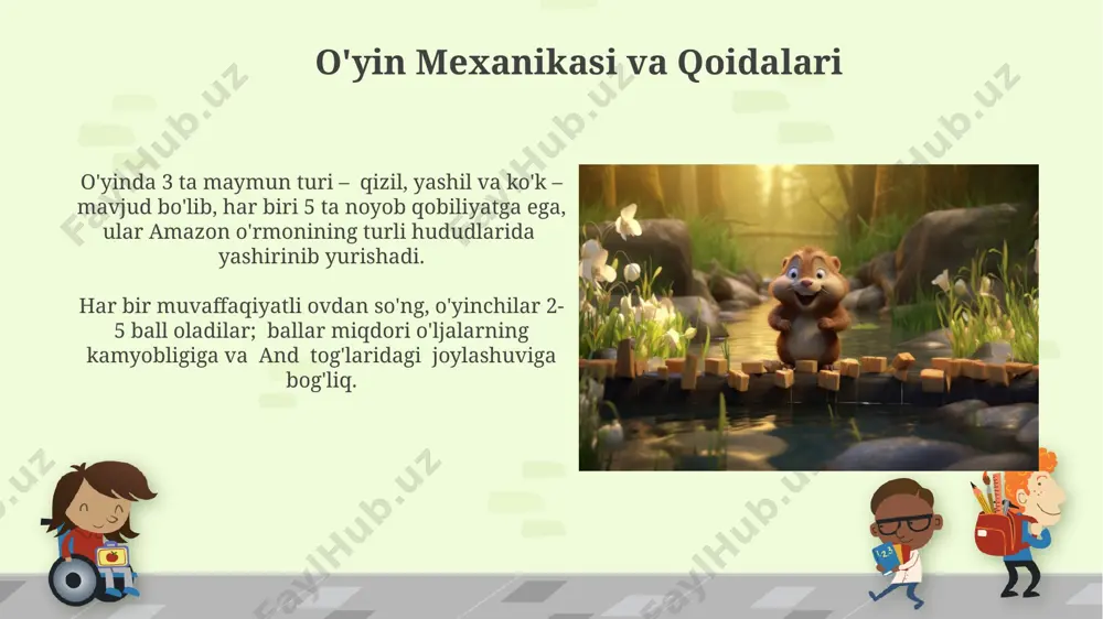 maymunlar va ovchilar animatsion o'yini - Page 5