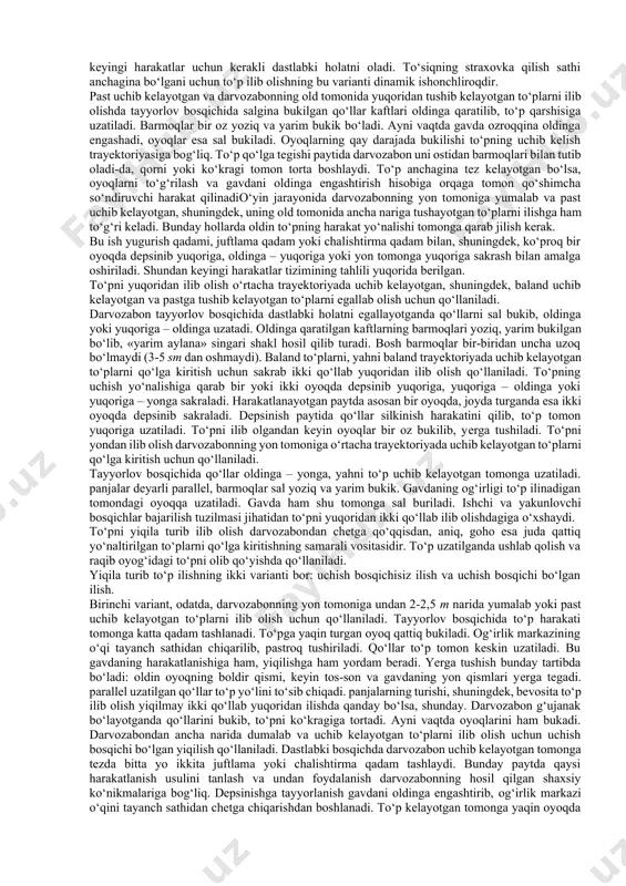an ilib olish darvozabon tomon yumalab kelayotgan, yuqoridan tushib kelayotgan va past (ko‘krak balandligida) uchib kelayotgan to‘plarni egallab olishda qo‘llaniladi. yumalab kelayotgan to‘pni ilib olishning tayyorlov bosqichida darvozabon oldinga engashib, qo‘llarini pastga tushiradi. bunda kaftlar to‘pga qaragan, sal yoziq, yarim bukik barmoqlar yеrga tegay deb turadi. qo‘llar haddan tashqari tarang tutilmasligi kerak. oyoqlar juftlangan, hech bukilmagan yoki sal bukilgan bo‘ladi. ishchi bosqich shundan iboratki, to‘pning qo‘lga tegishi paytida barmoqlar uni ostidan tutib oladi, qo‘llar tirsakdan bukilib, to‘pni qorin tomon torta boshlaydi. pastga tushirilgan qo‘llar vaznining amortizatsiyasi tahsiri va bukilishi hisobiga to‘pning tezligi so‘ndiriladi. yakunlovchi bosqichda darvozabon qaddini rostlaydi. hozirgi zamon futbolida yumalab kelayotgan to‘pni ikki qo‘llab pastdan ilib olishning boshqa variantlari ham qo‘llaniladi. bu variantning xususiyati shundaki, unda oldinga engashish o‘rniga taxminan 50-800 tashqariga burilgan bir oyoqqa cho‘nqayiladi. tizzasi anchagina buqilib, uchiga tayanib turilgan ikkinchi oyoq ham tashqariga buriladi. pastga tushirilgan qo‘llarning kafti to‘pga to‘g‘rilangan bo‘ladi. to‘pni bevosita ilib olish …