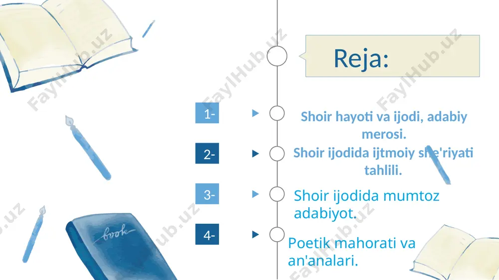 an. bir necha bor toshkentga sayohat qilgan (1887—88, 1892), toshkentdagi yangiliklar bilan tanishgan. toshkent madaniy va adabiy hayotini chuqur o‘rgangan. almaiy, nodim kabi ilg‘or ruhdagi ijodkorlar bilan aloqa bog‘lab, ijodiy hamkorlik qilgan. muqimiy yashab ijod etgan davr adabiy hayoti murakkab edi. bunday muhit muqimiy ijodiga kuchli ta’sir ko‘rsatdi title text title text muqimiy o‘zbek adabiyotiga ishchilar mavzuini olib kirdi, tiplar galereyasini yaratdi («maskovchi boy ta’rifida», «voqeai viktor» va boshqa). turli shaxar va qishloqlarga qilgan sayohatlari taassurotlari asosida 4 qismli «sayohatnoma» asarini yozdi. asar yengil, o‘ynoqi vaznda yozilgan, 4 misrali bandlardan tashkil topgan. unda xalq turmushining og‘irligi, qishloklarning vayronaligi realistik tasvirlangan. shoir yaxshilikni ma’qullab, go‘zallikni madh etgan, kamchiliklar ustidan kulib, tanbeh bergan, yovuzlikni, turli illatlarni tanqid qilgan. muqimiyning nasr va nazmdagi maktublari epistolyar adabiyot namunasi hisoblanadi. 10 she’riy, 20 ga yaqin nasriy maktublari saqlangan. she’rlari qo‘lyozmalar, bayozlar, 20-asr boshlarida litografiyada nashr qilingan kitoblar, toshkent va peterburgda bosilgan vaqtli matbuot sahifalarida bizgacha …