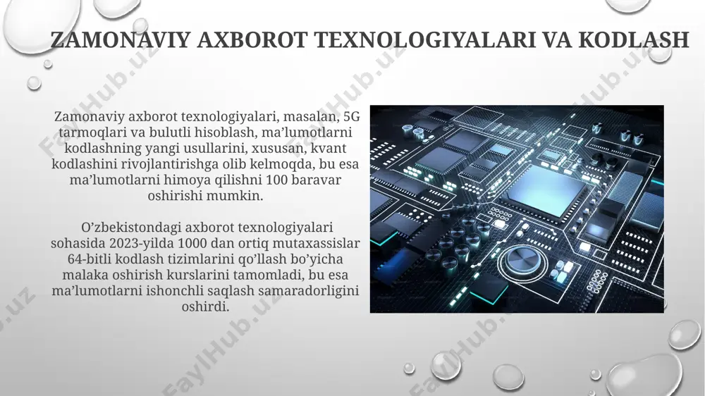 axborotlarni qayta ishlash texnologiyalari - Page 5