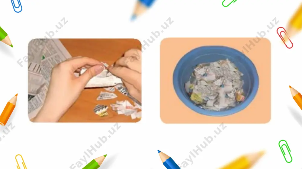 pape-mashe texnikasi asosida likopcha yasash 4 sinf - Page 3