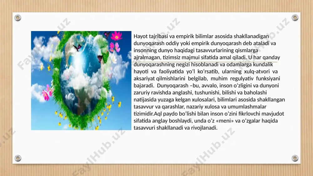 dunyoqarash va uning mohiyati - Page 4