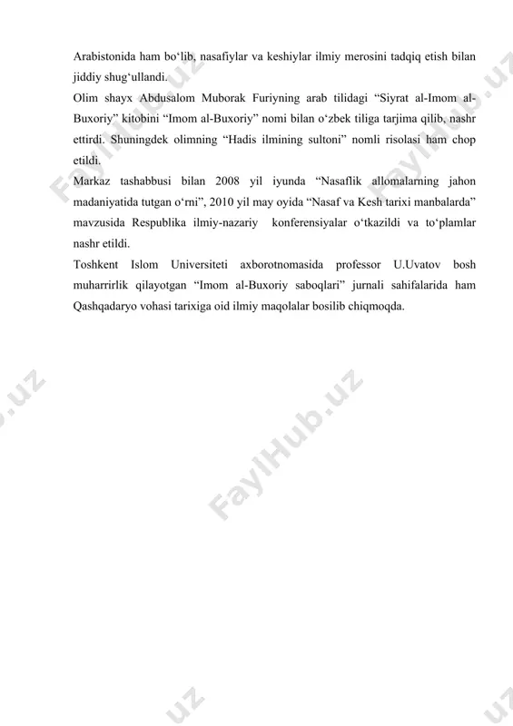 xix-xx asr boshlarida nasaf va keshda madaniy hayot - Page 5