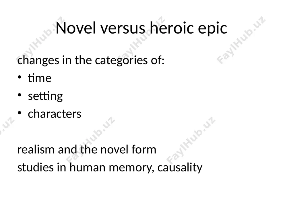 literary genres novel - Page 5
