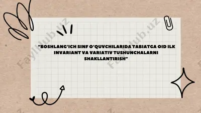 magistrlik disertatsiyasiga taqdimot — PDF