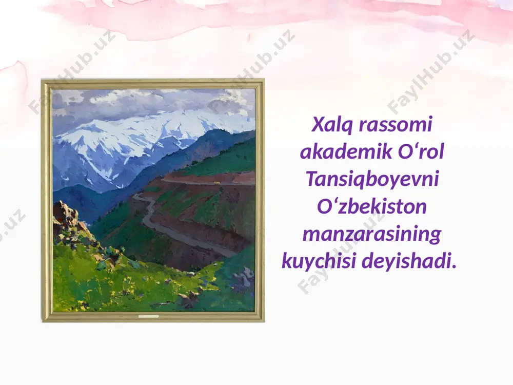 «tog‘da bahor» mavzusida kompozitsiya ishlash. 4- sinf - Page 5