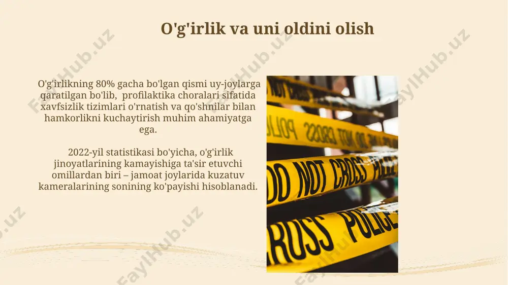 jinoyatlarning profilaktika obyekti sifatida turlari - Page 4