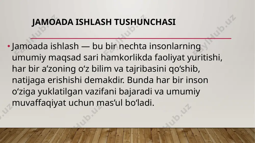 jamoada ishlash va uning afzalliklari - Page 3