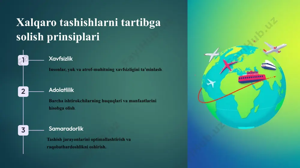 xalqaro tashishlarni huquqiy jihatdan tartibga solish - Page 4