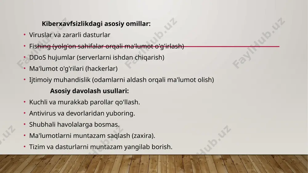 milliy va xorijiy darajadagi berxavfsizlik - Page 5