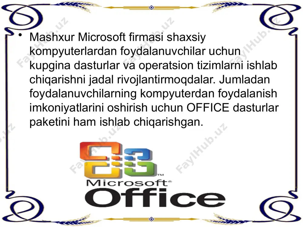 open office amaliy dasturlar paketi - Page 4