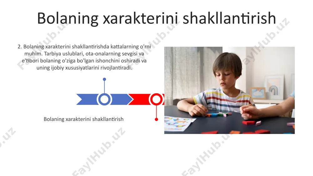 uzatish impulsivlik, adhdning bir alomati bo'lishi mumkin, lekin hamma impulsiv bolalarda ham adhd bo'lmaydi. 6 yoshgacha impulsiv xatti-harakatlarni boshqarish uchun 1-2 oddiy ko'rsatma berish yaxshiroqdir. bola xulq-atvoridagi muammolar, masalan, agressiya 3-5 yoshda paydo bo'lishi mumkin. ularni tuzatish uchun ijobiy mustahkamlash, masalan, 5 daqiqa maqtov samarali bo'lishi mumkin. e'tiboringiz uchun rahmat @taqdimot_robot image4.jpg image5.jpg image6.jpg image7.jpg image8.jpg image9.jpg image10.jpg image11.jpg image12.jpg image13.jpg image14.jpg image15.jpg image1.jpeg image2.jpeg