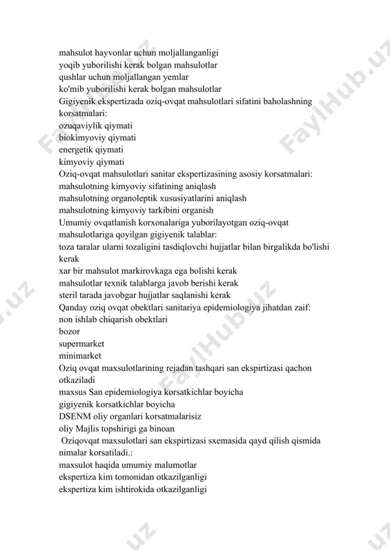 oziq-ovqat magazinlari quvvati va xususiyatlari - Page 5