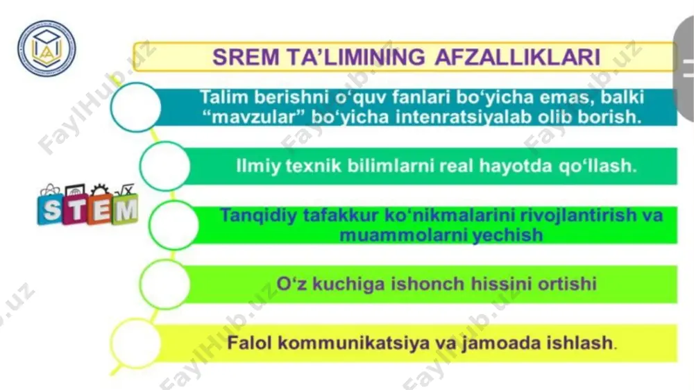 steam ta'lim tizimi haqida - Page 5