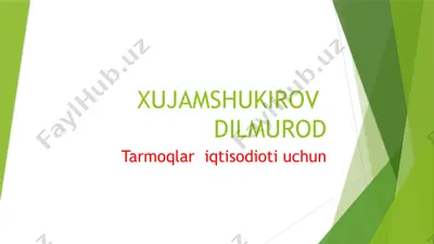 qurilish materiallari sanoati — PPTX