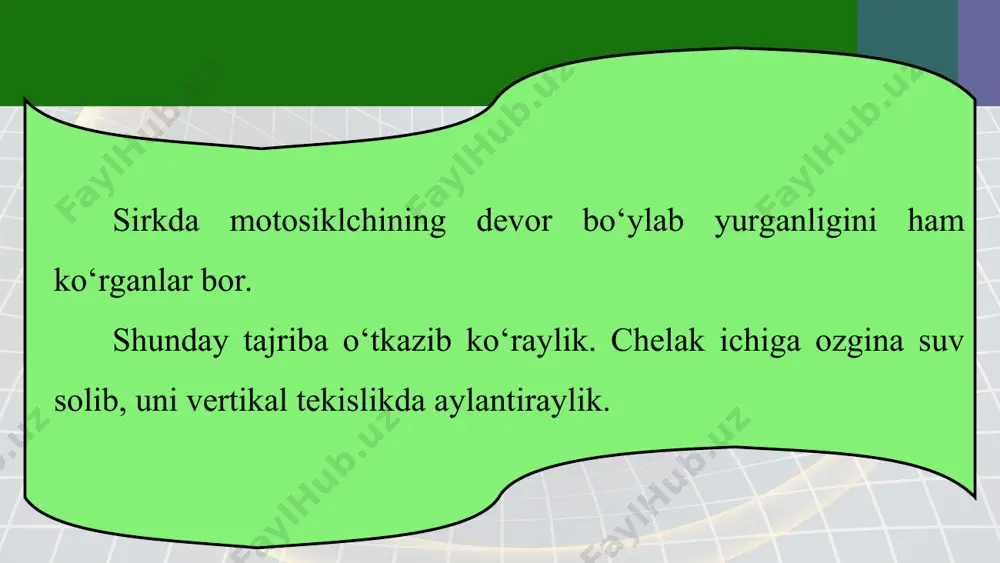 aylanma harakat dinamikasi 10 - sinf - Page 3
