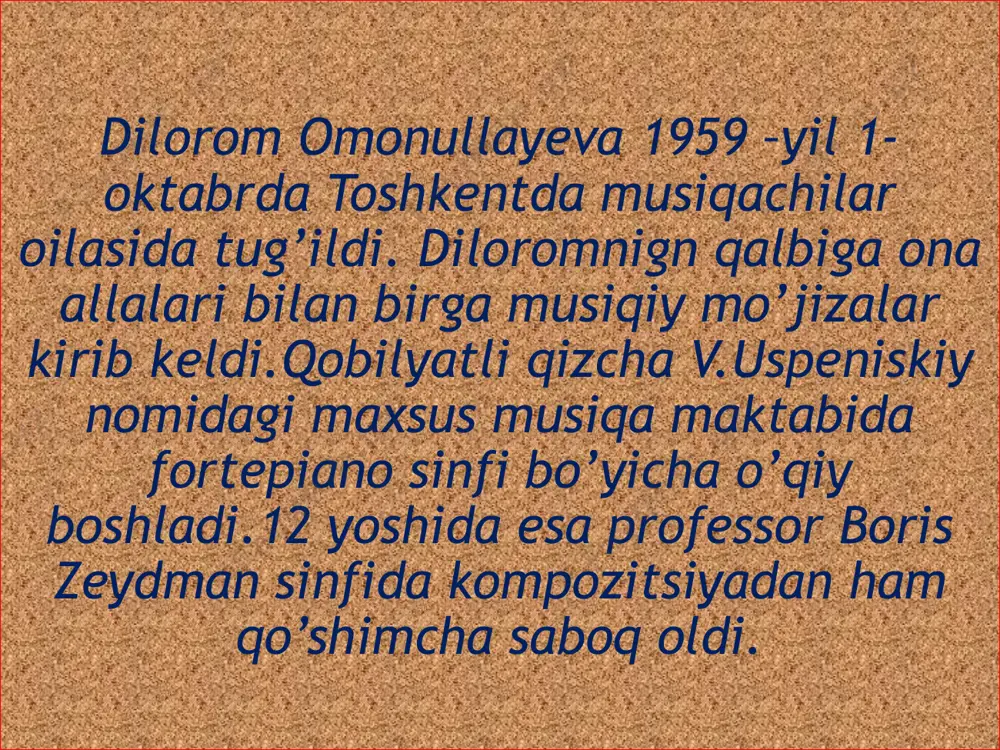 "dilorom omonullayevaning hayoti" - Page 4