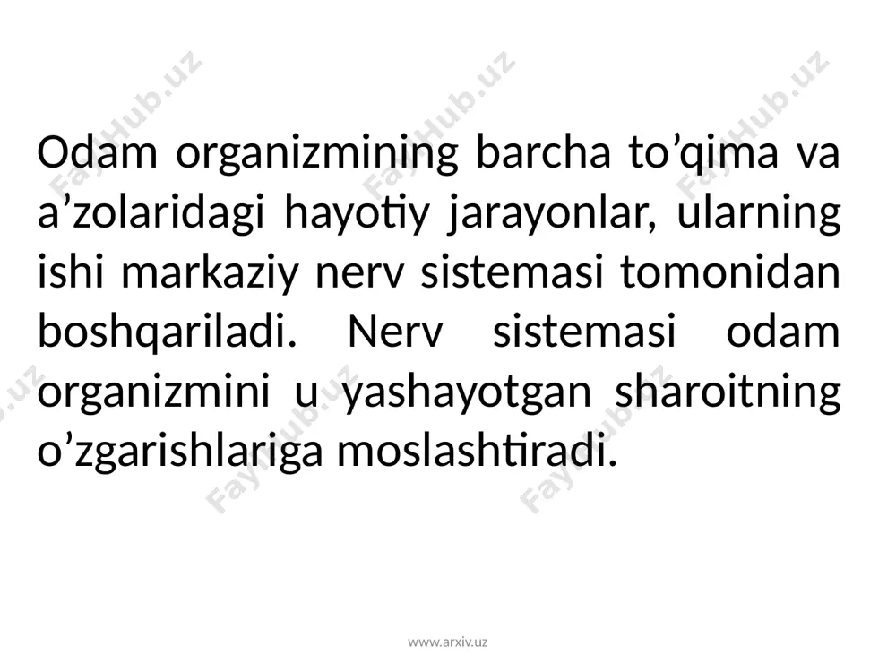 nerv sistemasining ahamiyati va uning gigiyenasi - Page 4