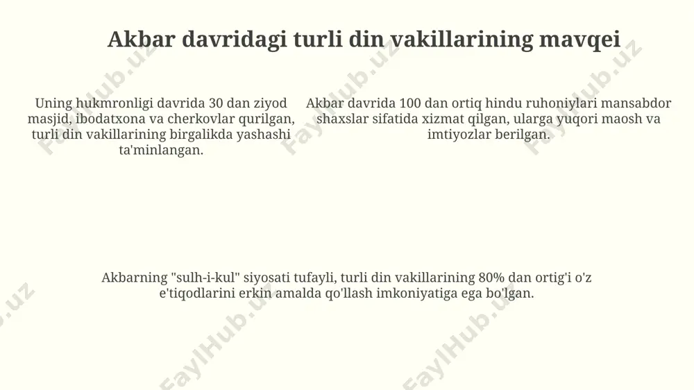 buyuk akbarning diniy bagʻrikenglik siyosati - Page 5