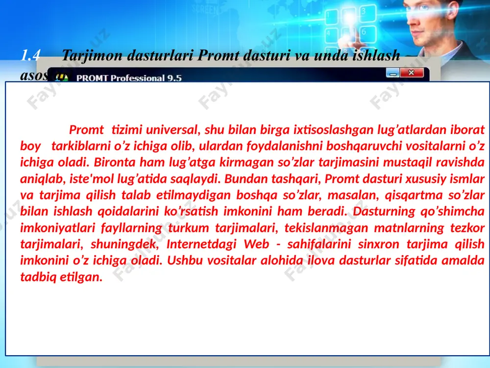 amaliy dasturlar paketi va uning klassifikatsiyasi - Page 5