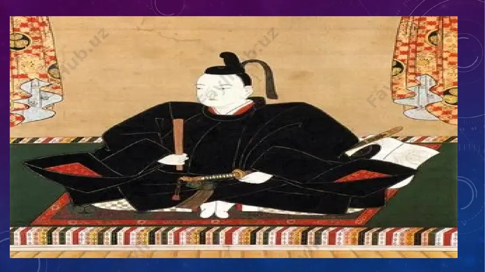 shli bo’lib, u bir vaqtning o’zida mahalliy garnizonning boshlig’i ham hisoblanardi. keng vakolatlarga ega bo’lgan hokim kiotoda joylashgan bo’lib, u imperator saroyini kuzatib borardi. o’zaro bog’langan tizim asosida shahar va qishloq aholisi ustidan to’la nazorat o’rnatilgan edi. dehqonlarning har 5 hovlisi o’zaro bog’langan bo’lib, ular bir-birlarining ahloqi uchun javobgar edilar. har bir odam o’z qo’shnisini kuzatib borishi kerak edi. shaharlarda ham shu tizim joriy qilingan edi. syogun hukumati udel knyazlari ustidan qattiq nazorat o’rnatgan edi. barcha daymelar bir yildan keyin syogun poytaxti bo’lgan edoga kelishi va bir yil davomida o’z ayonlari bilan shu yerda yashashlarii kerak edi. shundan keyin ular o’z knyazliklariga ketardilar, lekin ularning xotini va bolalari edoda garov sifatida olib qolinardi. yaponiyaning o’z-o’zini ajratib qo’yish va mamlakatni “yopib qo’yish” siyosati bu yerga yevropaliklarning kirib kelishlarining oldini olish va feodal tartiblarni o’zgarishsiz (daxlsiz) saqlashga qaratilgan edi. syogun va feodallar yevropa bilan aloqalarning o’rnatilishi hukmron tartibotni zaiflashtiradi deb o’ylardilar. nagasaki …