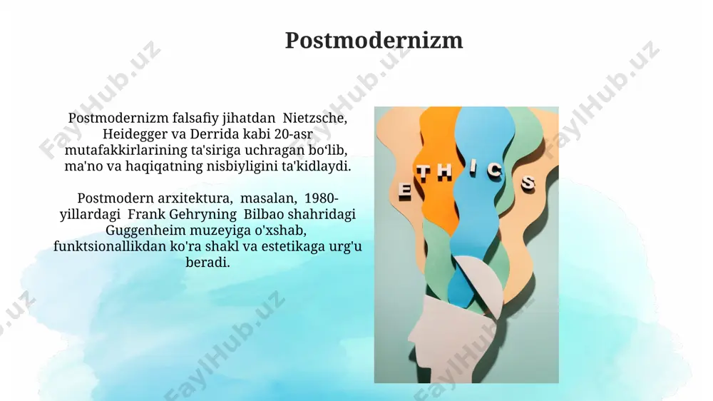 ibasini, idrokini va dunyoni qanday anglashini, shu jumladan, uning sezgi va his-tuyg'ularini tahlil qilishdan iborat edi. fenoemenologiya, 20-asrning boshlarida edmund xusserl tomonidan germaniyada ishlab chiqilgan falsafiy yo'nalish bo'lib, ongning o'zi va uning dunyoga bo'lgan munosabatini 3 asosiy prinsip orqali o'rganadi. yangi davr falsafasi yangi davr falsafasi, 17-asrda yevropada paydo bo'lib, ratsionalizm va empirizm kabi 2 ta asosiy yo'nalishni o'z ichiga olgan holda, inson aqlining kuchiga 3 ta asosiy e'tiqodni ta'kidlagan. fransua rabelen singari 16-asr frantsuz yozuvchilari yangi davr falsafasining shakllanishiga ta'sir ko'rsatib, insoniylik va tabiiy huquqlar haqida 5 ta asosiy fikrni ilgari surganlar. inson falsafasi nima? inson falsafasi, sharq falsafasi, xususan, hindiston va xitoy falsafalari bilan o'zaro bog'liq bo'lib, 7 dan ortiq asr davomida insonning ruhiy rivojlanishi va olam bilan uyg'unligi kabi muhim jihatlarni o'rganadi. inson falsafasi, qadimgi yunonistonning 6-5-asrlaridagi mutafakkirlar, masalan, sokrat, platon va aristotel kabi shaxslarning fikrlaridan kelib chiqqan holda, insonning tabiati, maqsadi va mavjudligi haqidagi bilimlarni o'z …