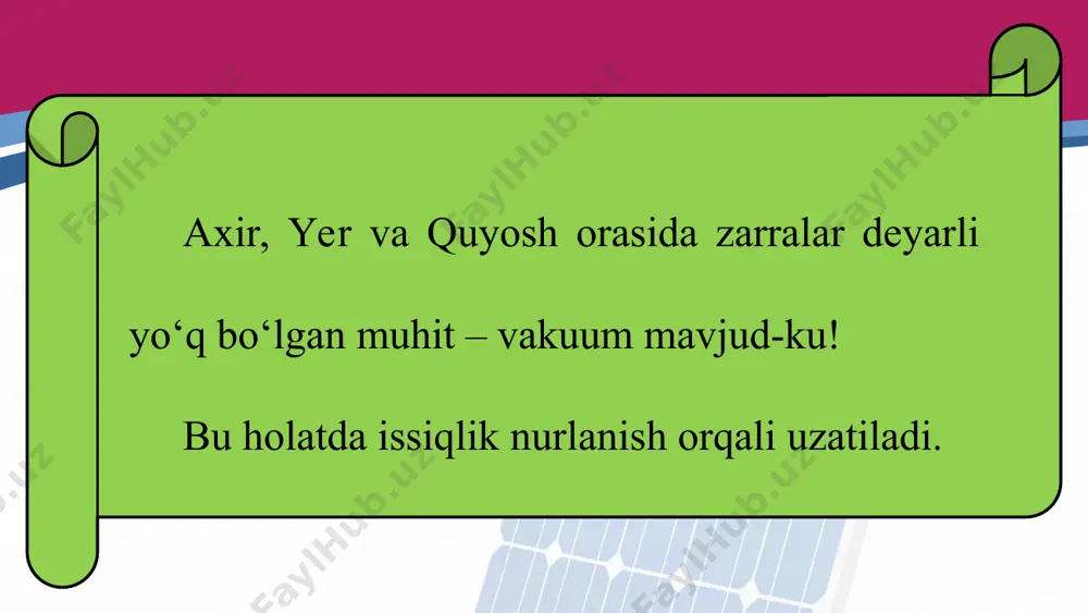 nurlanish. turmushda va texnikada issiqlik uzatilishidan foydalanish 6-sinf - Page 3