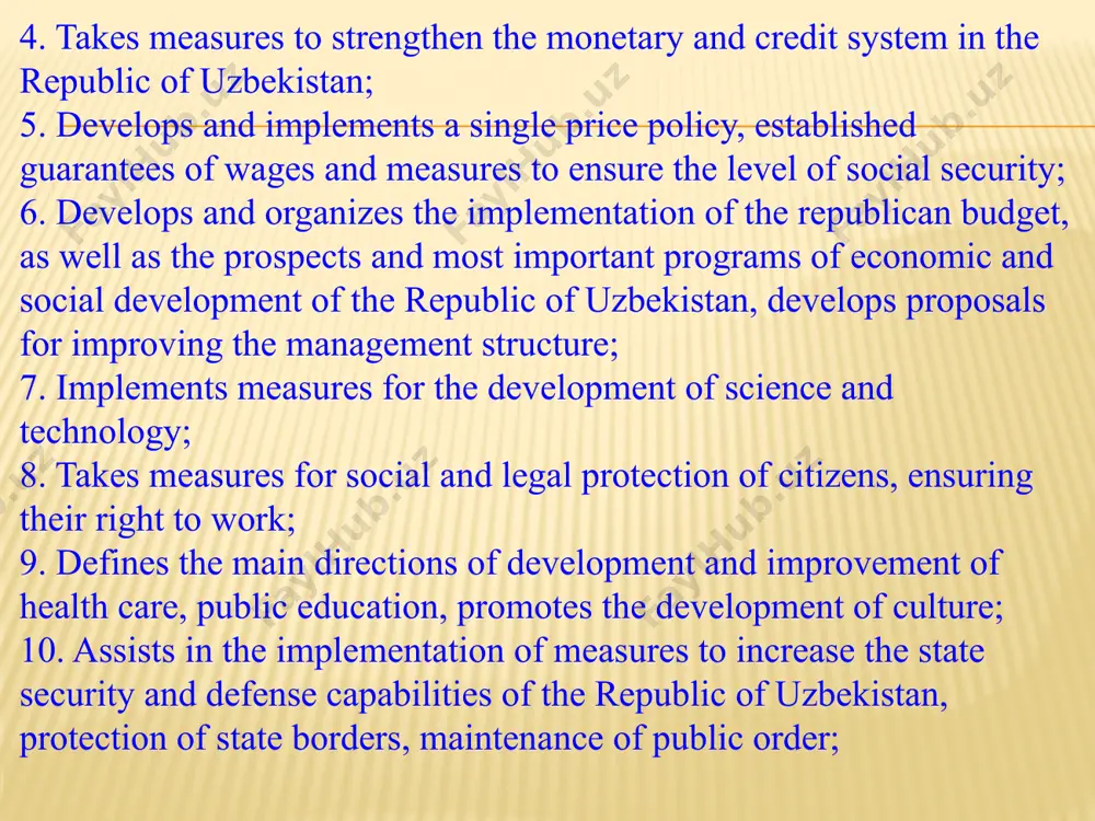 uzbekistan government presentation - Page 5