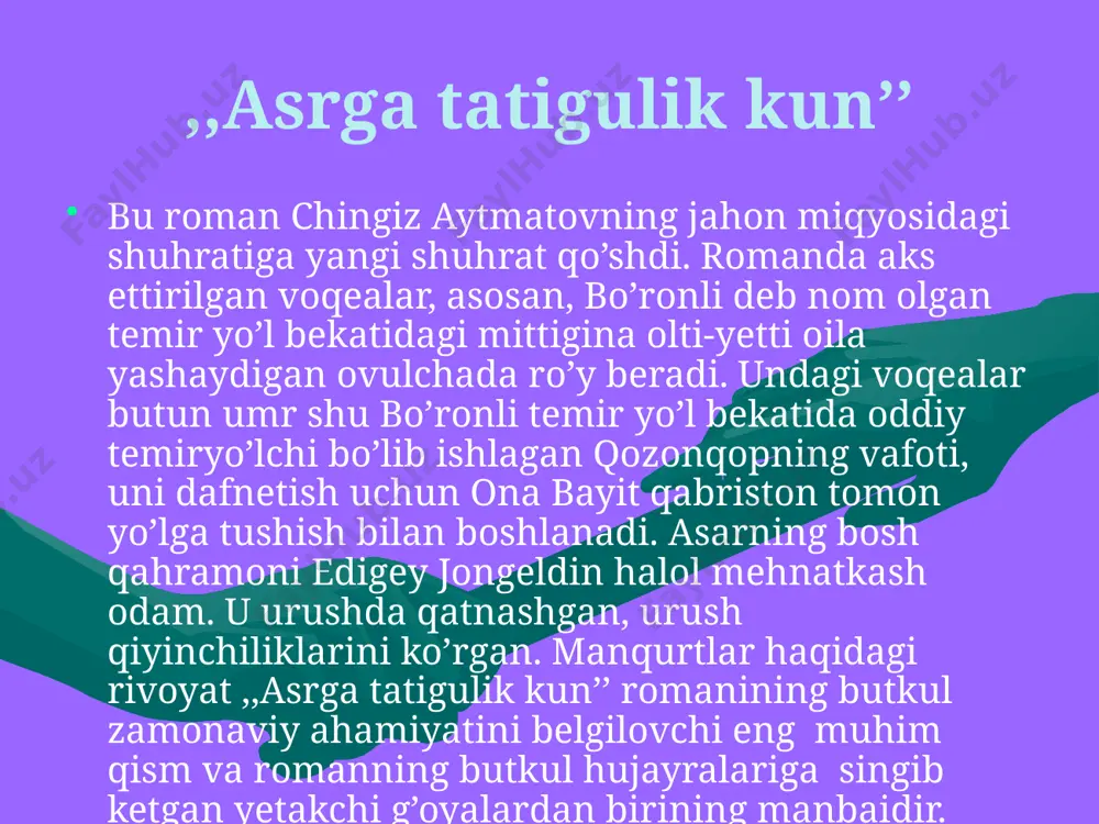 chingiz aytmatov hayoti va ijodi - Page 5