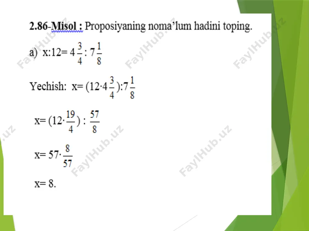 protsent tushunchasi. protsentga doir masalalar - Page 5