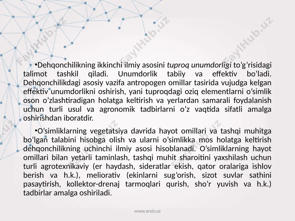 dehqonchilik ilmiy asoslari - Page 5