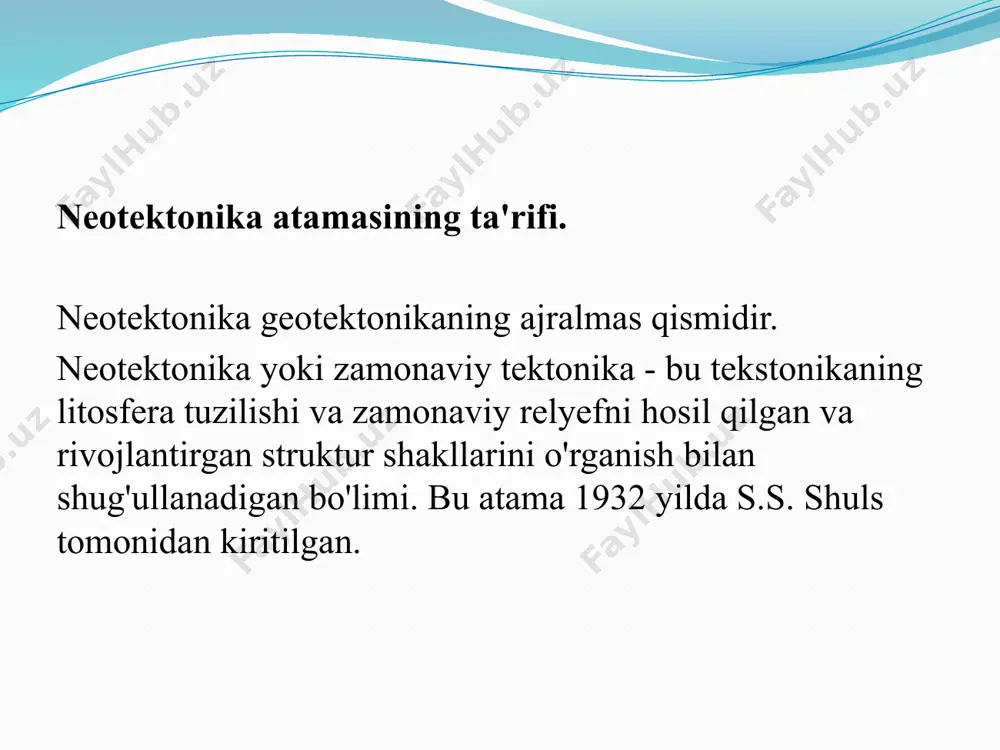neotektonika davri va uning ahamiyati - Page 3