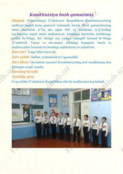 konstitutsiya bosh qomusimiz — DOCX
