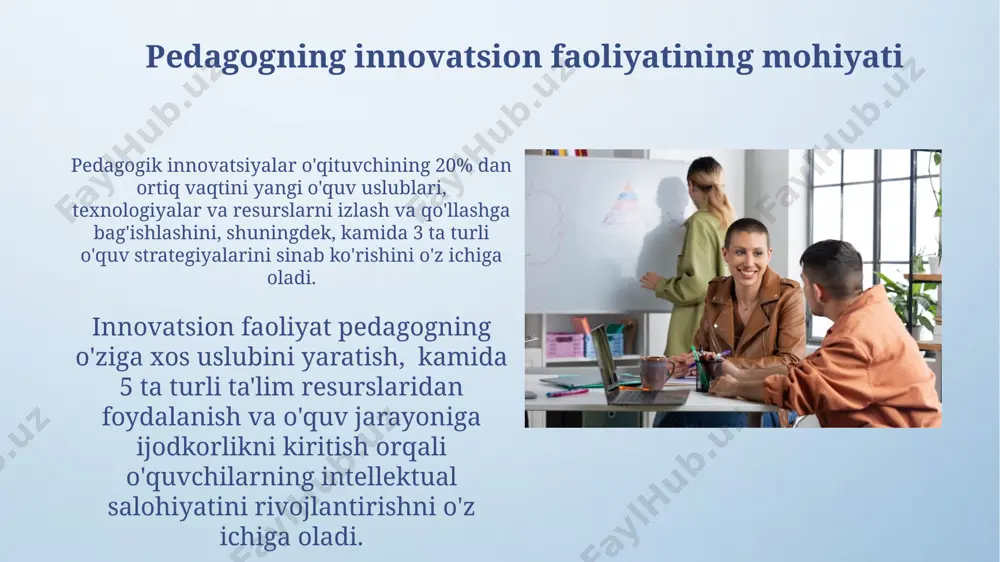 pedagogning inovatsion faoliyati - Page 4