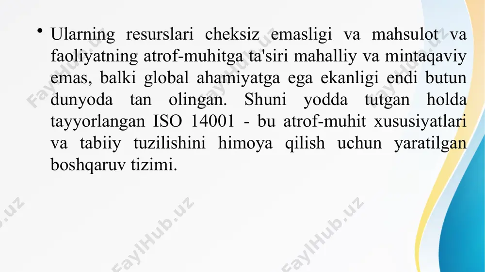 iso 14001 atrof-muhitni boshqarish tizimi sertifikatlash jarayoni - Page 3