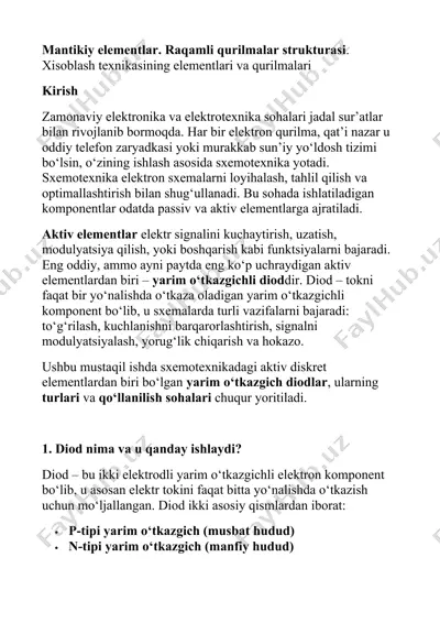 diodlar — DOCX