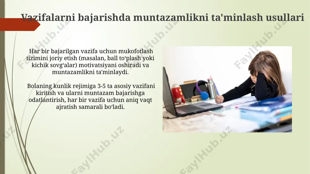 boshlanĝich sinfda gap ustida ishlashdagi izchillik - Page 3